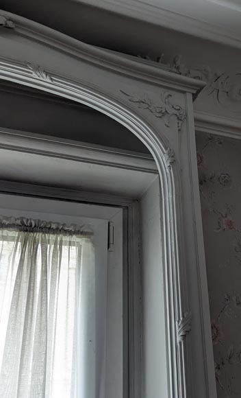 Paire de boîtes à rideau de style Napoléon III Paire de boîtes à rideau de style Napoléon III-12