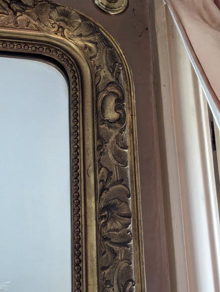 Trumeau doré de style Régence Trumeau doré de style Régence-4