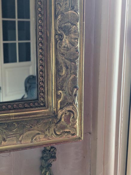 Trumeau doré de style Régence Trumeau doré de style Régence-6