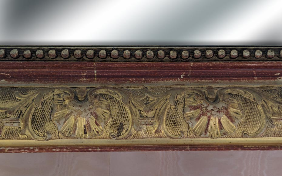 Trumeau doré de style Régence Trumeau doré de style Régence-7