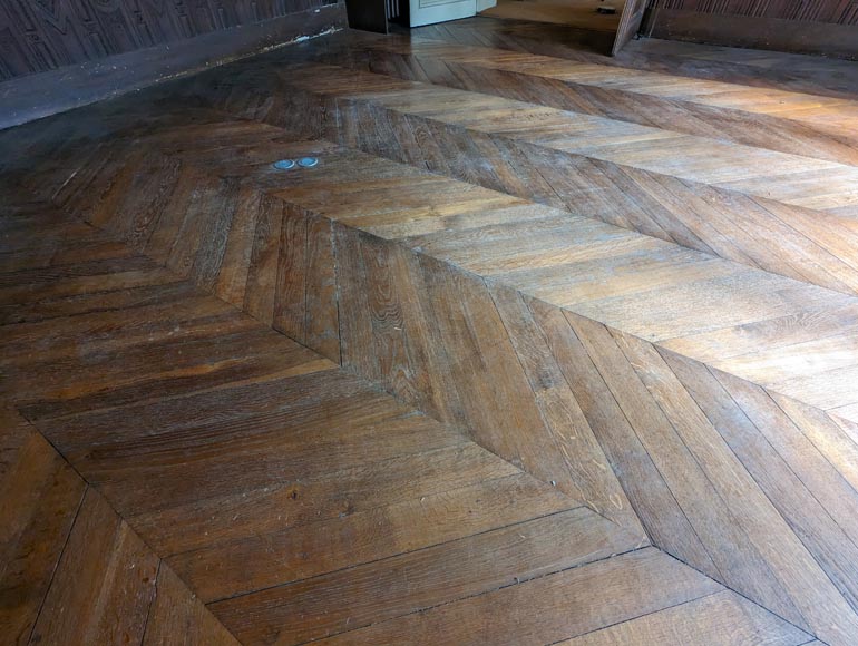 Lot de 18 m² de parquet Point de Hongrie Lot de 18 m² de parquet Point de Hongrie-3