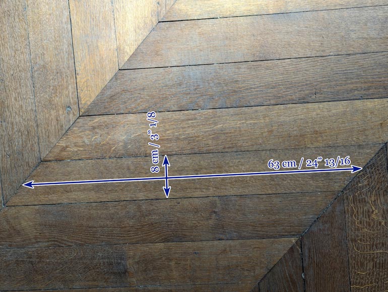 Lot de 18 m² de parquet Point de Hongrie Lot de 18 m² de parquet Point de Hongrie-7