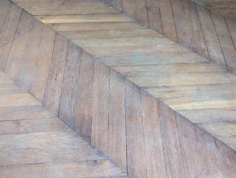 Lot de 11 m² de parquet Point de Hongrie Lot de 11 m² de parquet Point de Hongrie-3