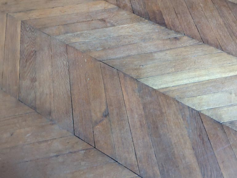Lot de 11 m² de parquet Point de Hongrie Lot de 11 m² de parquet Point de Hongrie-4