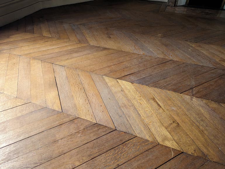Lot de 14 m² de parquet Point de Hongrie Lot de 14 m² de parquet Point de Hongrie-3