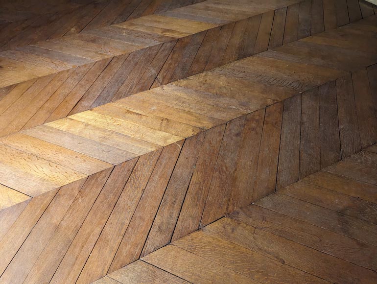 Lot de 14 m² de parquet Point de Hongrie Lot de 14 m² de parquet Point de Hongrie-5
