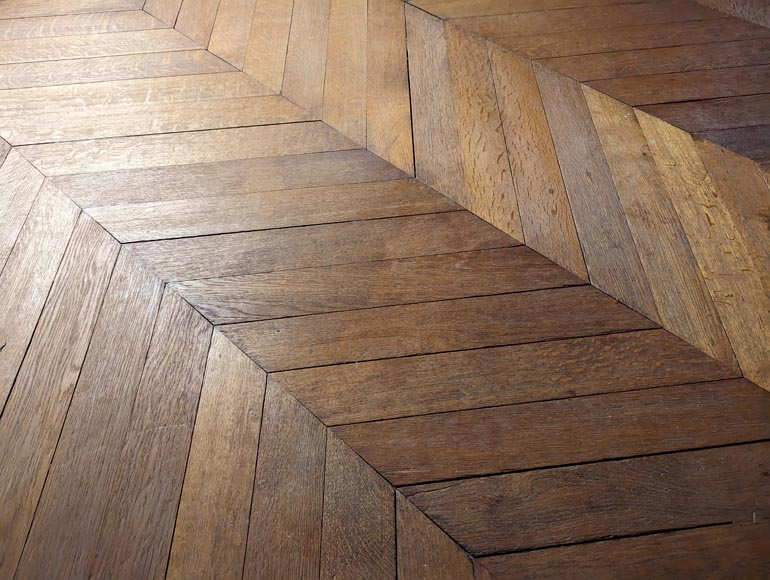 Lot de 14 m² de parquet Point de Hongrie Lot de 14 m² de parquet Point de Hongrie-6
