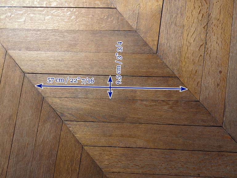 Lot de 14 m² de parquet Point de Hongrie Lot de 14 m² de parquet Point de Hongrie-8