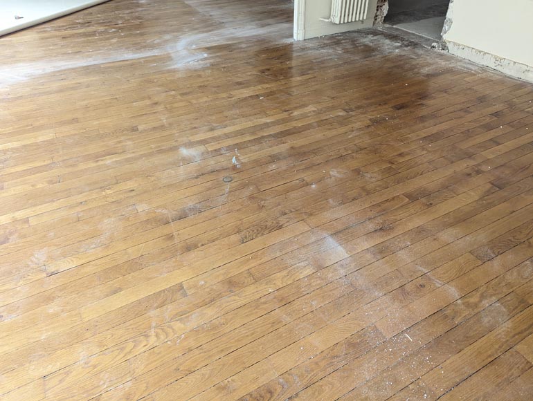 Lot d'environ 70 m² de parquet linéaire Lot d'environ 70 m² de parquet linéaire-1