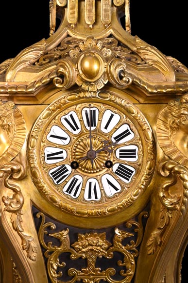 H&F Paris, Cartel aux quatre espagnolettes, XIXe siècle H&F Paris, Cartel aux quatre espagnolettes, XIXe siècle-2