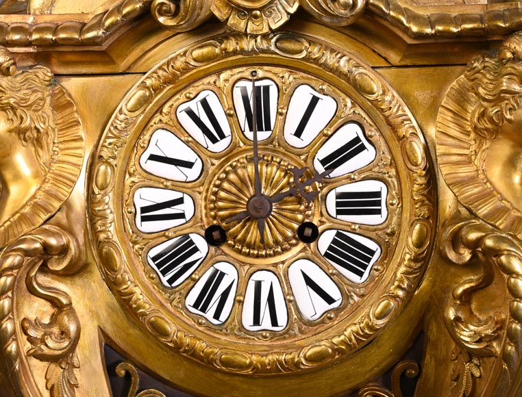 H&F Paris, Cartel aux quatre espagnolettes, XIXe siècle H&F Paris, Cartel aux quatre espagnolettes, XIXe siècle-4