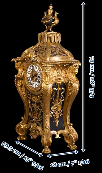 H&F Paris, Cartel aux quatre espagnolettes, XIXe siècle H&F Paris, Cartel aux quatre espagnolettes, XIXe siècle-18