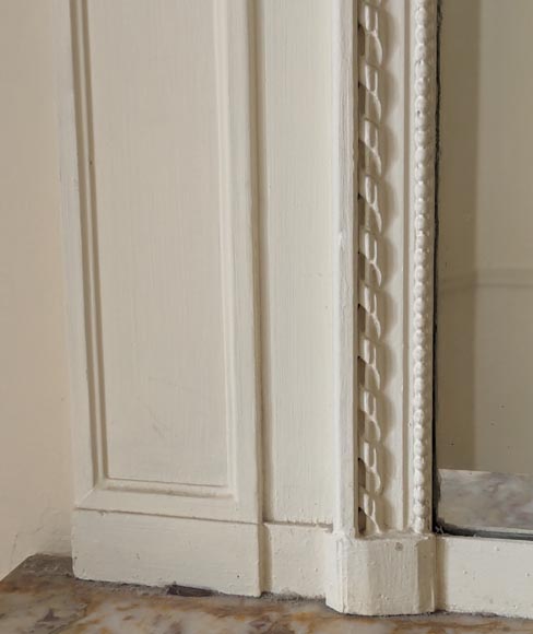 Trumeau de style Louis XVI décoré d'instruments de musique Trumeau de style Louis XVI décoré d'instruments de musique-5