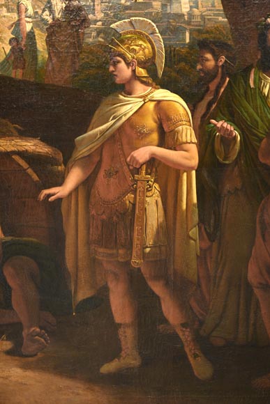 Jean-Auguste BARD, Alexandre et Diogène, 1838, Salon de 1839 Jean-Auguste BARD, Alexandre et Diogène, 1838, Salon de 1839-4