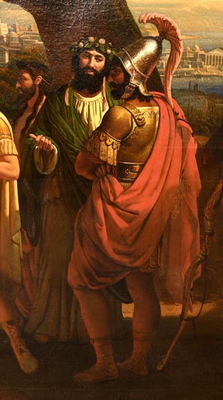 Jean-Auguste BARD, Alexandre et Diogène, 1838, Salon de 1839 Jean-Auguste BARD, Alexandre et Diogène, 1838, Salon de 1839-6
