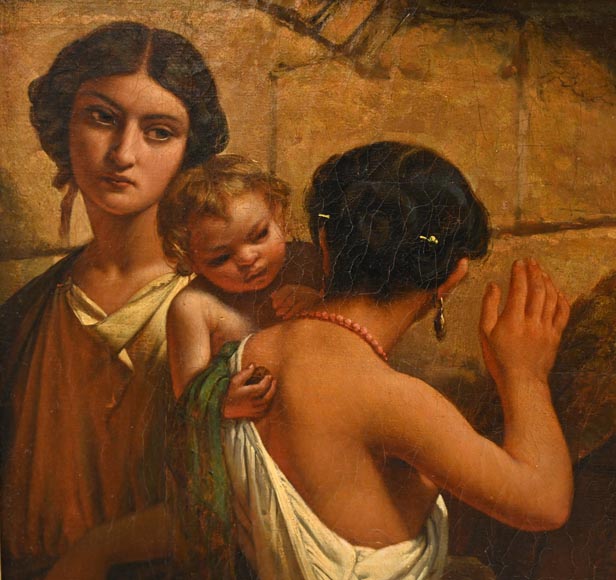 Jean-Auguste BARD, Alexandre et Diogène, 1838, Salon de 1839 Jean-Auguste BARD, Alexandre et Diogène, 1838, Salon de 1839-8