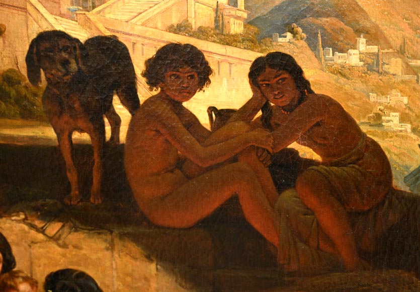 Jean-Auguste BARD, Alexandre et Diogène, 1838, Salon de 1839 Jean-Auguste BARD, Alexandre et Diogène, 1838, Salon de 1839-9