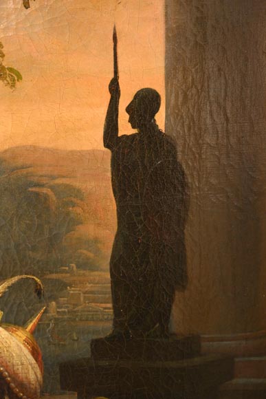 Jean-Auguste BARD, Alexandre et Diogène, 1838, Salon de 1839 Jean-Auguste BARD, Alexandre et Diogène, 1838, Salon de 1839-13