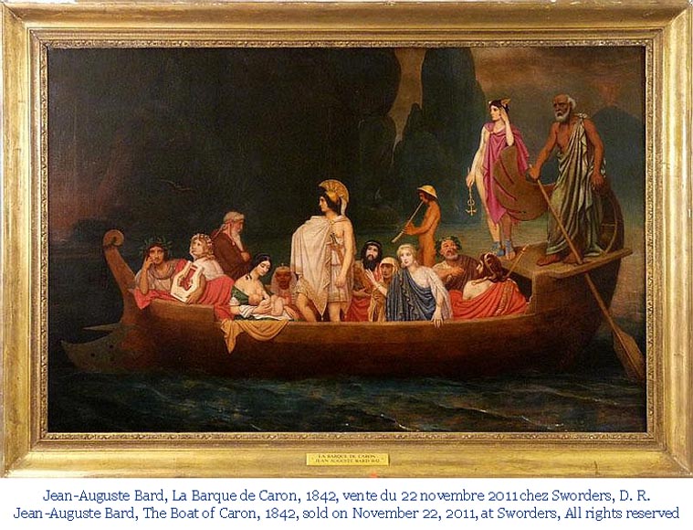 Jean-Auguste BARD, Alexandre et Diogène, 1838, Salon de 1839 Jean-Auguste BARD, Alexandre et Diogène, 1838, Salon de 1839-18