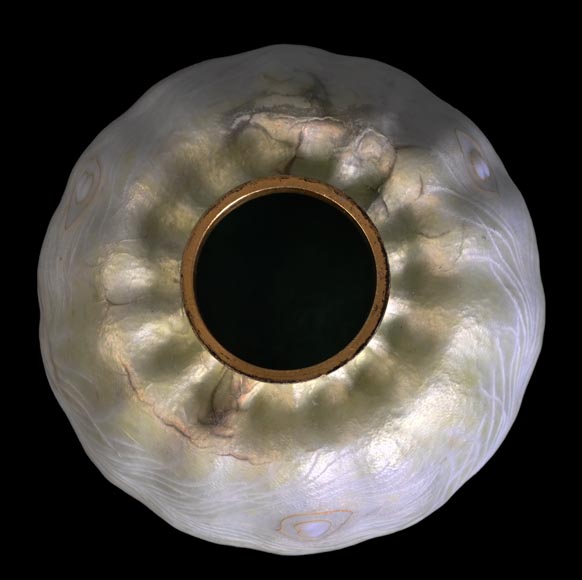 Eugène FEUILLÂTRE, Encrier « pavot », vers 1898 Eugène FEUILLÂTRE, Encrier « pavot », vers 1898-4