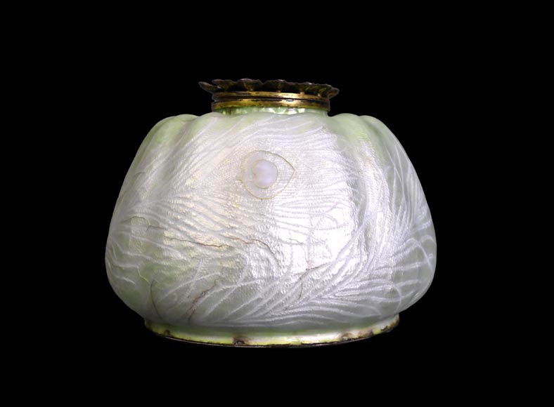 Eugène FEUILLÂTRE, Encrier « pavot », vers 1898 Eugène FEUILLÂTRE, Encrier « pavot », vers 1898-6