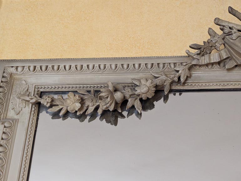 Trumeau de style Louis XVI aux instruments de musique Trumeau de style Louis XVI aux instruments de musique-3