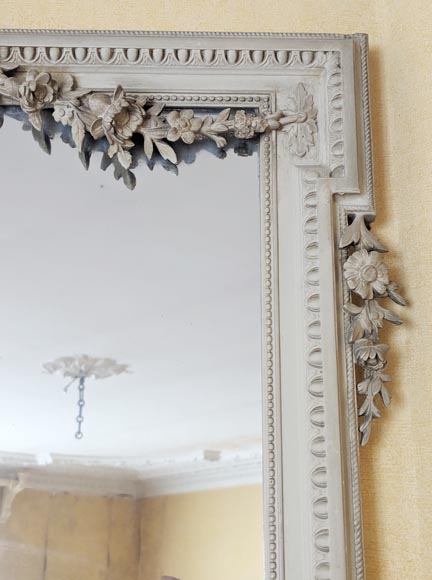 Trumeau de style Louis XVI aux instruments de musique Trumeau de style Louis XVI aux instruments de musique-4