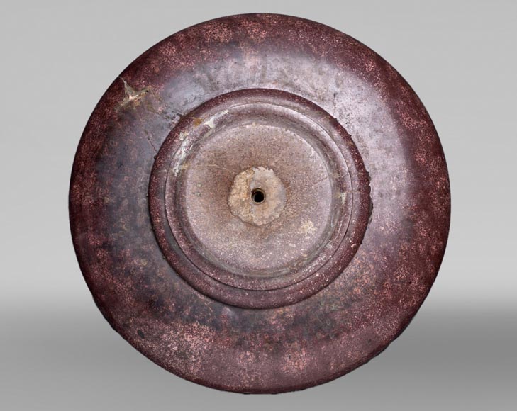 Jean-Jacques FEUCHÈRE (attribué à), Jardinière aux trois tritonnes en porphyre et en marbre, première moitié du XIXe siècle Jean-Jacques FEUCHÈRE (attribué à), Jardinière aux trois tritonnes en porphyre et en marbre, première moitié du XIXe siècle-11