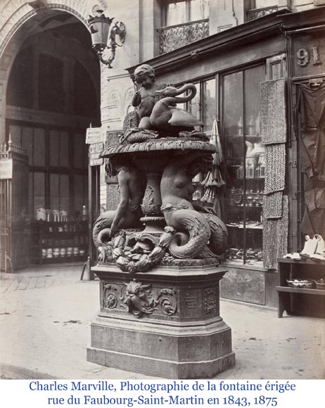 Jean-Jacques FEUCHÈRE (attribué à), Jardinière aux trois tritonnes en porphyre et en marbre, première moitié du XIXe siècle Jean-Jacques FEUCHÈRE (attribué à), Jardinière aux trois tritonnes en porphyre et en marbre, première moitié du XIXe siècle-13