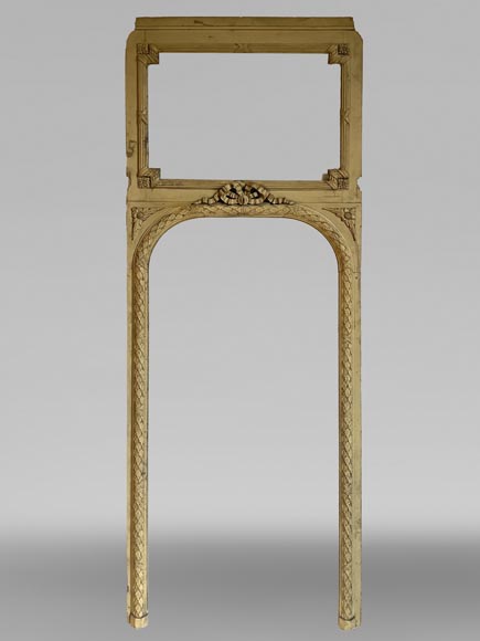 Pièce de boiserie sculptée provenant d’un trumeau, XIXe siècle Pièce de boiserie sculptée provenant d’un trumeau, XIXe siècle-1