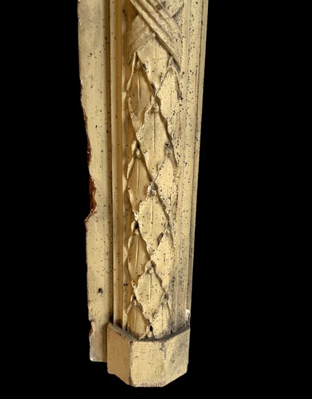 Pièce de boiserie sculptée provenant d’un trumeau, XIXe siècle Pièce de boiserie sculptée provenant d’un trumeau, XIXe siècle-6