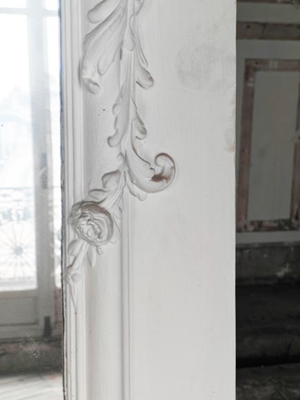 Trumeau de style Louis XV décoré d'une belle coquille Trumeau de style Louis XV décoré d'une belle coquille-4