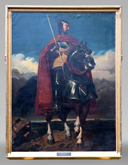 E. BRUN d’après Jules-Claude ZIEGLER, Portrait de Louis de Champagne, comte de Sancerre, 1920 E. BRUN d’après Jules-Claude ZIEGLER, Portrait de Louis de Champagne, comte de Sancerre, 1920-0