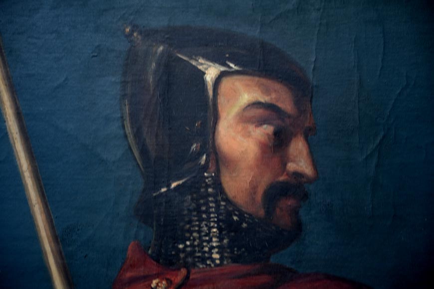 E. BRUN d’après Jules-Claude ZIEGLER, Portrait de Louis de Champagne, comte de Sancerre, 1920 E. BRUN d’après Jules-Claude ZIEGLER, Portrait de Louis de Champagne, comte de Sancerre, 1920-3