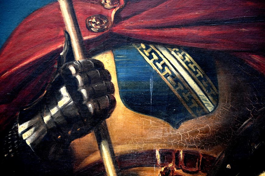 E. BRUN d’après Jules-Claude ZIEGLER, Portrait de Louis de Champagne, comte de Sancerre, 1920 E. BRUN d’après Jules-Claude ZIEGLER, Portrait de Louis de Champagne, comte de Sancerre, 1920-4