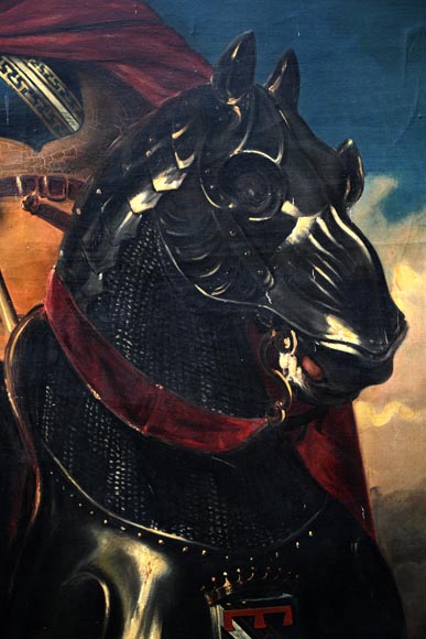 E. BRUN d’après Jules-Claude ZIEGLER, Portrait de Louis de Champagne, comte de Sancerre, 1920 E. BRUN d’après Jules-Claude ZIEGLER, Portrait de Louis de Champagne, comte de Sancerre, 1920-5