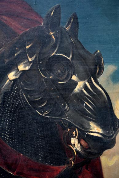 E. BRUN d’après Jules-Claude ZIEGLER, Portrait de Louis de Champagne, comte de Sancerre, 1920 E. BRUN d’après Jules-Claude ZIEGLER, Portrait de Louis de Champagne, comte de Sancerre, 1920-6