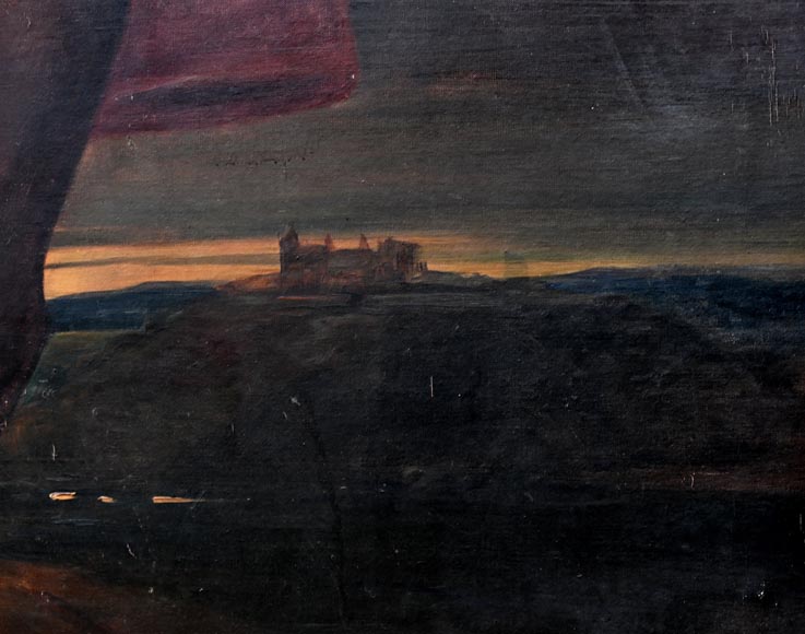 E. BRUN d’après Jules-Claude ZIEGLER, Portrait de Louis de Champagne, comte de Sancerre, 1920 E. BRUN d’après Jules-Claude ZIEGLER, Portrait de Louis de Champagne, comte de Sancerre, 1920-8