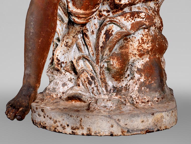 Fonderie DUCEL d’après Pierre LOISON, Jeune fille à la conque, milieu du XIXe siècle Fonderie DUCEL d’après Pierre LOISON, Jeune fille à la conque, milieu du XIXe siècle-6