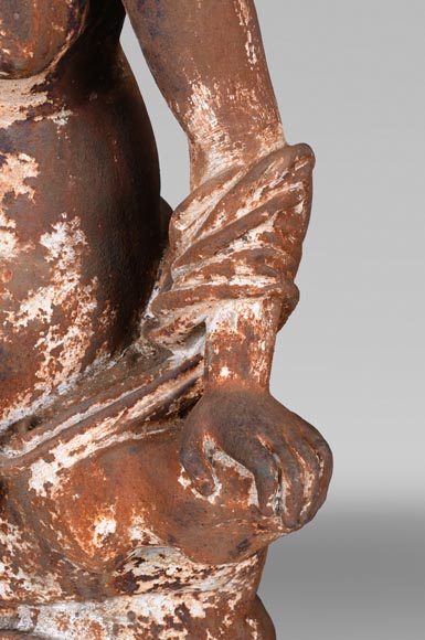 Fonderie DUCEL d’après Pierre LOISON, Jeune fille à la conque, milieu du XIXe siècle Fonderie DUCEL d’après Pierre LOISON, Jeune fille à la conque, milieu du XIXe siècle-9