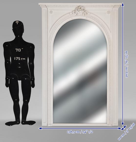 Trumeau de style Louis XVI surmonté d'un ruban Trumeau de style Louis XVI surmonté d'un ruban-6