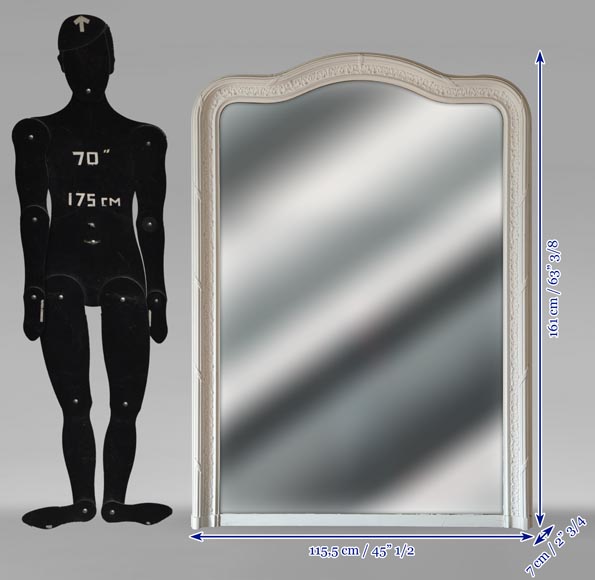 Trumeau de style Régence en forme d'arbalète Trumeau de style Régence en forme d'arbalète-5