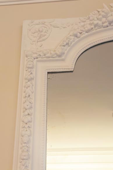 Trumeau de style Napoléon III orné d'un mufle de lion Trumeau de style Napoléon III orné d'un mufle de lion-3