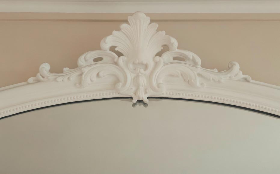 Trumeau de style Régence surmonté d'une palmette Trumeau de style Régence surmonté d'une palmette-1