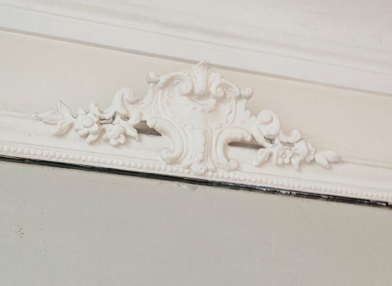 Trumeau de style Louis XV surmonté d'une coquille Trumeau de style Louis XV surmonté d'une coquille-2