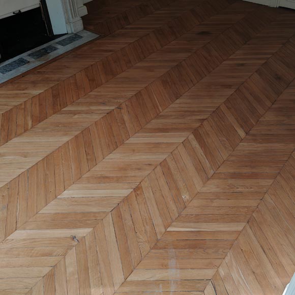 Lot de 23 m² de parquet point de Hongrie Lot de 23 m² de parquet point de Hongrie-0