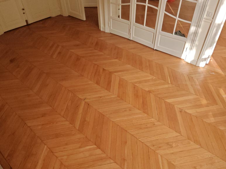 Lot de 23 m² de parquet point de Hongrie Lot de 23 m² de parquet point de Hongrie-2