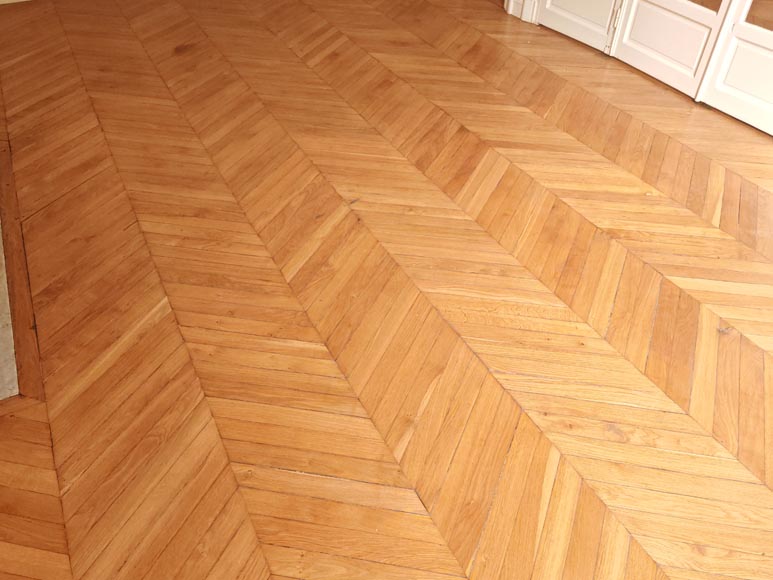 Lot de 23 m² de parquet point de Hongrie Lot de 23 m² de parquet point de Hongrie-4