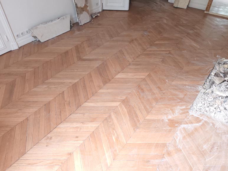 Lot de 23 m² de parquet point de Hongrie Lot de 23 m² de parquet point de Hongrie-7