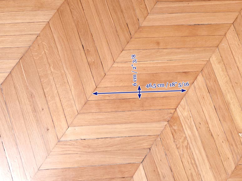 Lot de 23 m² de parquet point de Hongrie Lot de 23 m² de parquet point de Hongrie-12